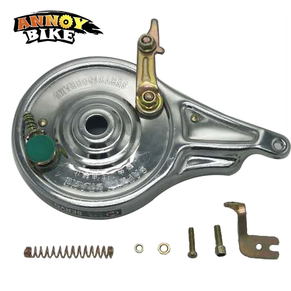 Trommelbrems elektrisk sykkel bakbrems 35mm hull bak trommel 90mm brems universell bakbrems for scooter motor accessary