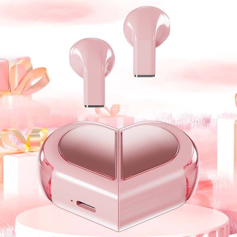 Rotatable Bluetooth Earphones, Love TWS 5.3 Wireless Earphones, Deformation Earphones