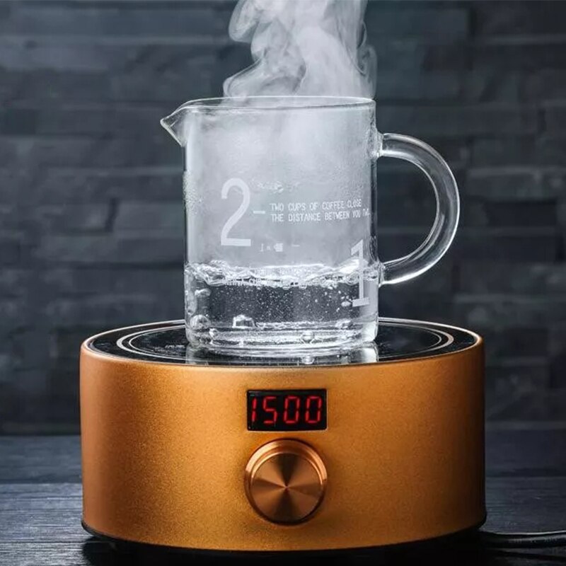 Coffee Filter Set V60 Glass Coffee Dripper 1-2 Cup Coffee Sharing Pot Brew Coffee Filter Funnel Reusable Coffee Jug Coffee Maker