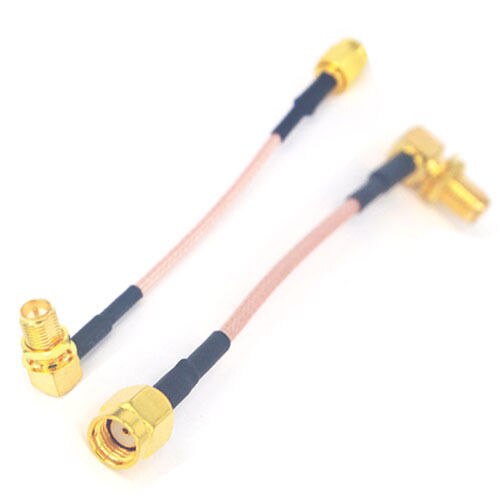 10 piece/lot RP-SMA Female to RP SMA Male Antenna Extension Pigtail Cable RG316 10cm