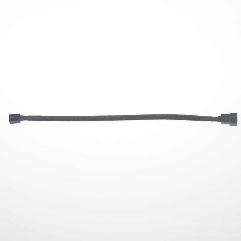 10PCS 4 Pin PWM Fan Extension Power Cable Connector Case Male to Female Extending Cables Compatible with 4 Pin/3 Pin Fan