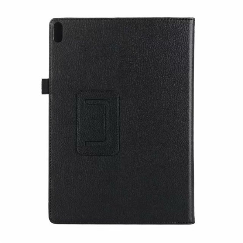 Case Voor Lenovo Tab 4 10 Tb-X304F X304L Pu Lederen Tablet Cover Stand Capa Voor Lenovo TAB4 10.1 &quot;Plus TB-X704F/L Flip Cover + Pen: black