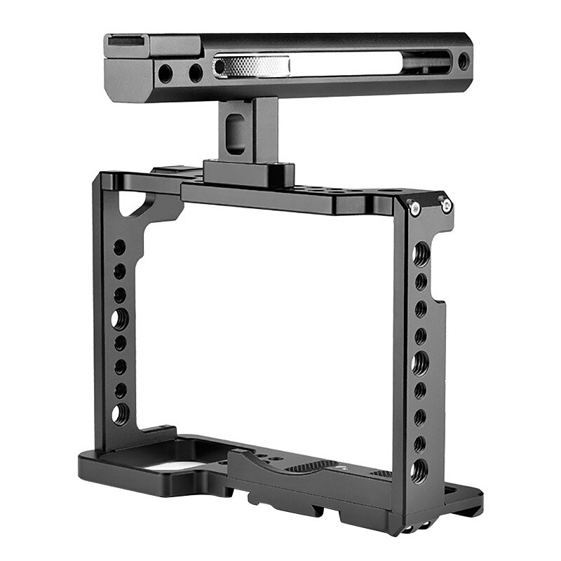 Camera konijnenkooi voor panasonic s-serie fotografie camera konijnenkooi spiegelreflexcamera met handvat: Default Title