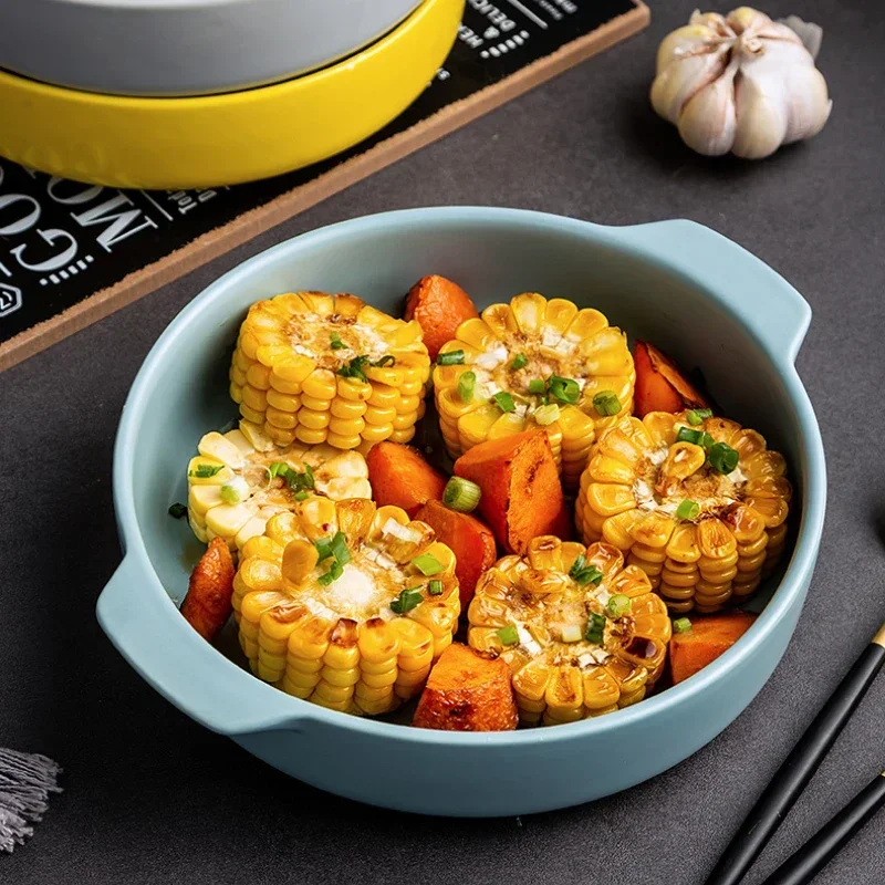 JXPAN-Ustensiles de cuisine en porcelaine, accessoires de cuisson, pour four, poêles en céramique, bar