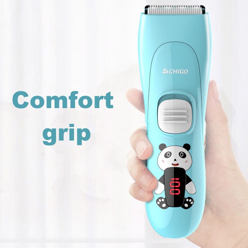 CHIGO Baby Electric Hair Clipper USB Rechargeable Waterproof Quiet Low Noise Suit Adult Child Baby Hair Clipper Cutter Trimmer