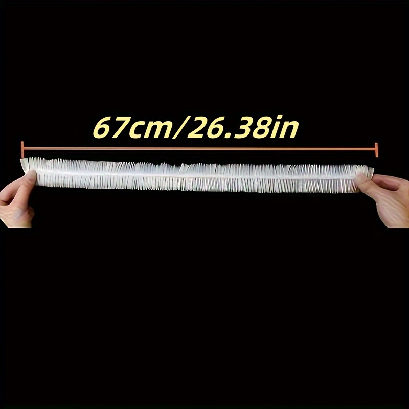 10 stuks herbruikbare transparante beschermhoezen, wegwerpstofkap voor stofzuiger.