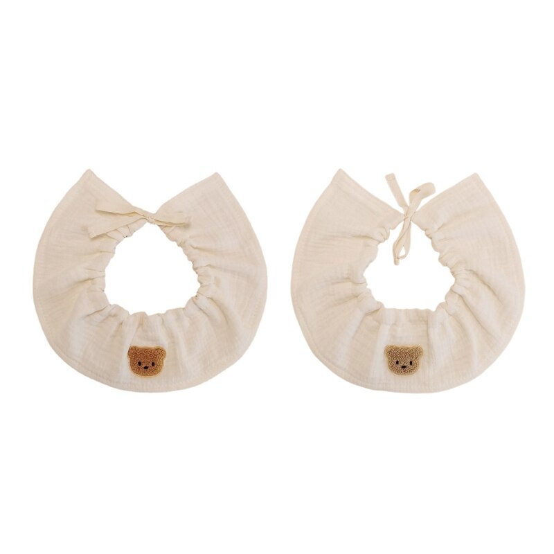 Cartoon Beer Kant Up Burp Doek Babyvoeding Bib Bandana Sjaal Zakdoek 4 Lagen Zachte Katoenen Gaas Speeksel Handdoek