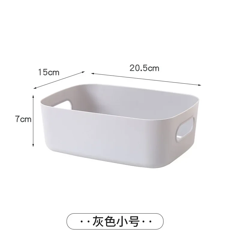 Foldable Storage Boxes Student Desktop Collapsible Crate Organizer Tape Stationery Cosmetic Rack Folding Storage Basket 1PC: SKY BLUE