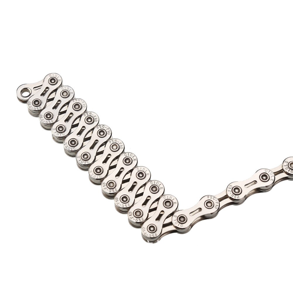 Mtb terrengsykkel sykkel sykling 10 hastighet 116 uthult stålkjede variabel hastighet kjede hul variabel hastighet kjede