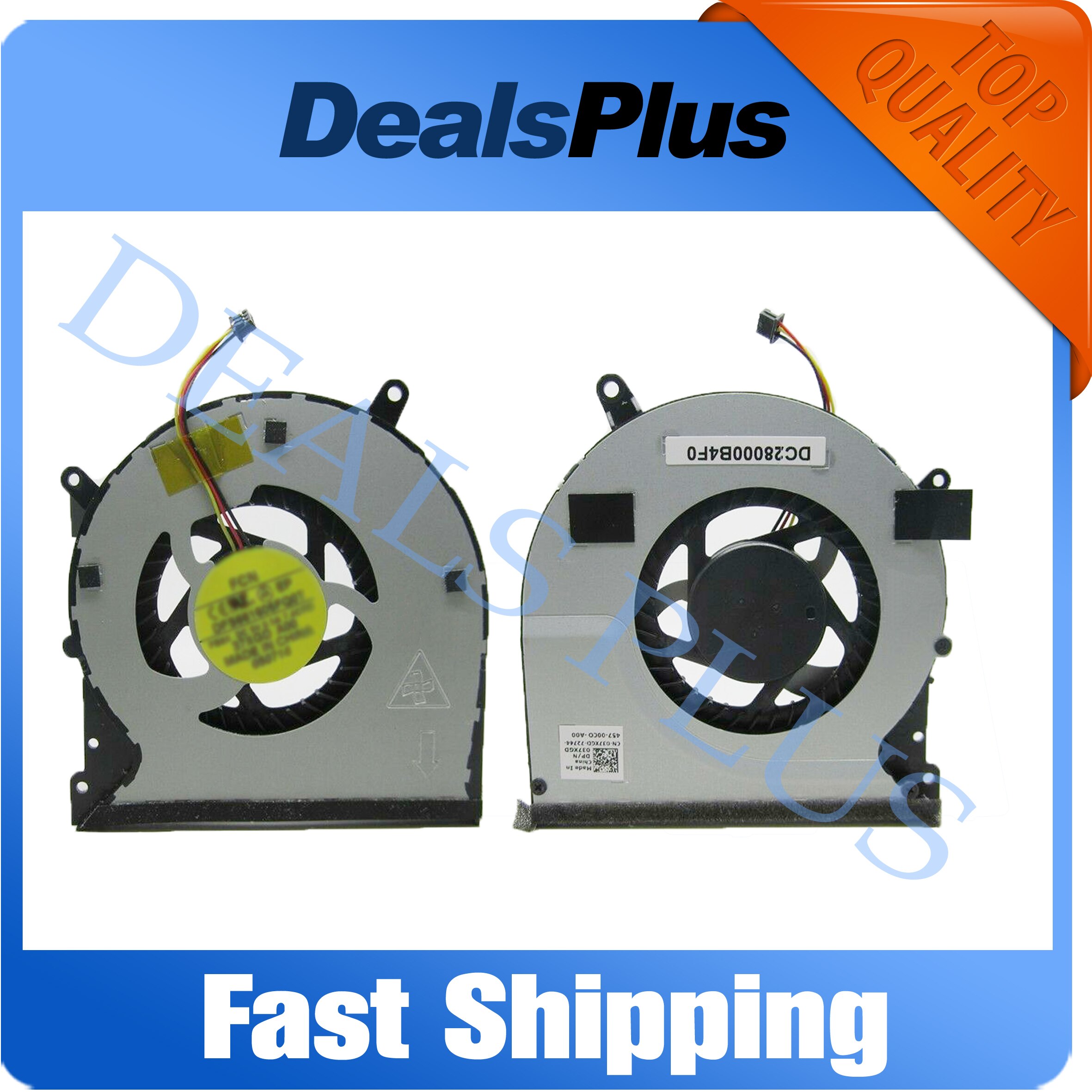 1PCS CPU Cooling Fan For Dell XPS 15 L521X DC28000B4F0 37XGD 037XGD