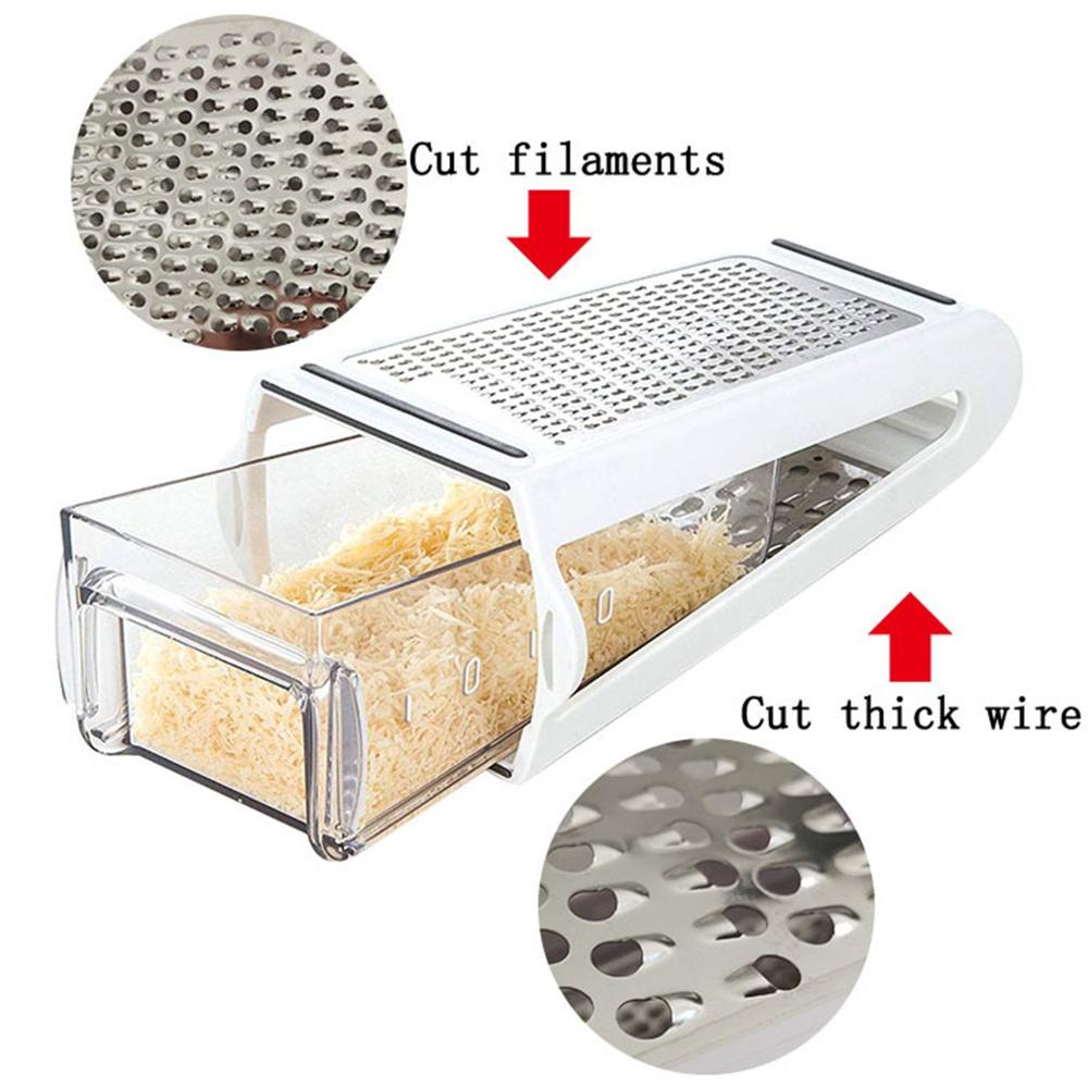 Kitchen Cheese Slicer Butter Grinder Mincer Food Grade Stainless Steel Cheese Shredder Cutter Kitchen Gadget Baking Tools Mills