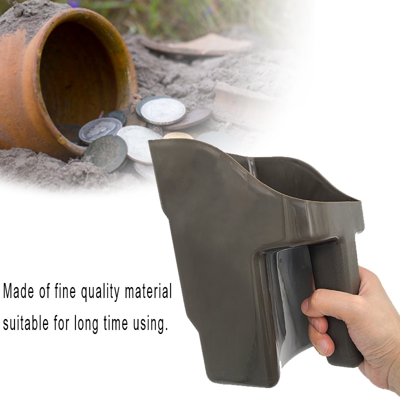Profession Metal Detecting Bucket for Metal Detector Accessories Treasure hunt Archaeological Exploration ABS Sand Scoop Gold