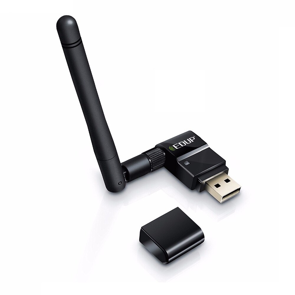 Edup 600Mbps Usb Wifi Adapter Ac Dual Band 2.4/5Ghz Usb Netwerkkaart Draadloze Ethernet Wifi Ontvanger voor Pc Laptop Windows Macos: Default Title