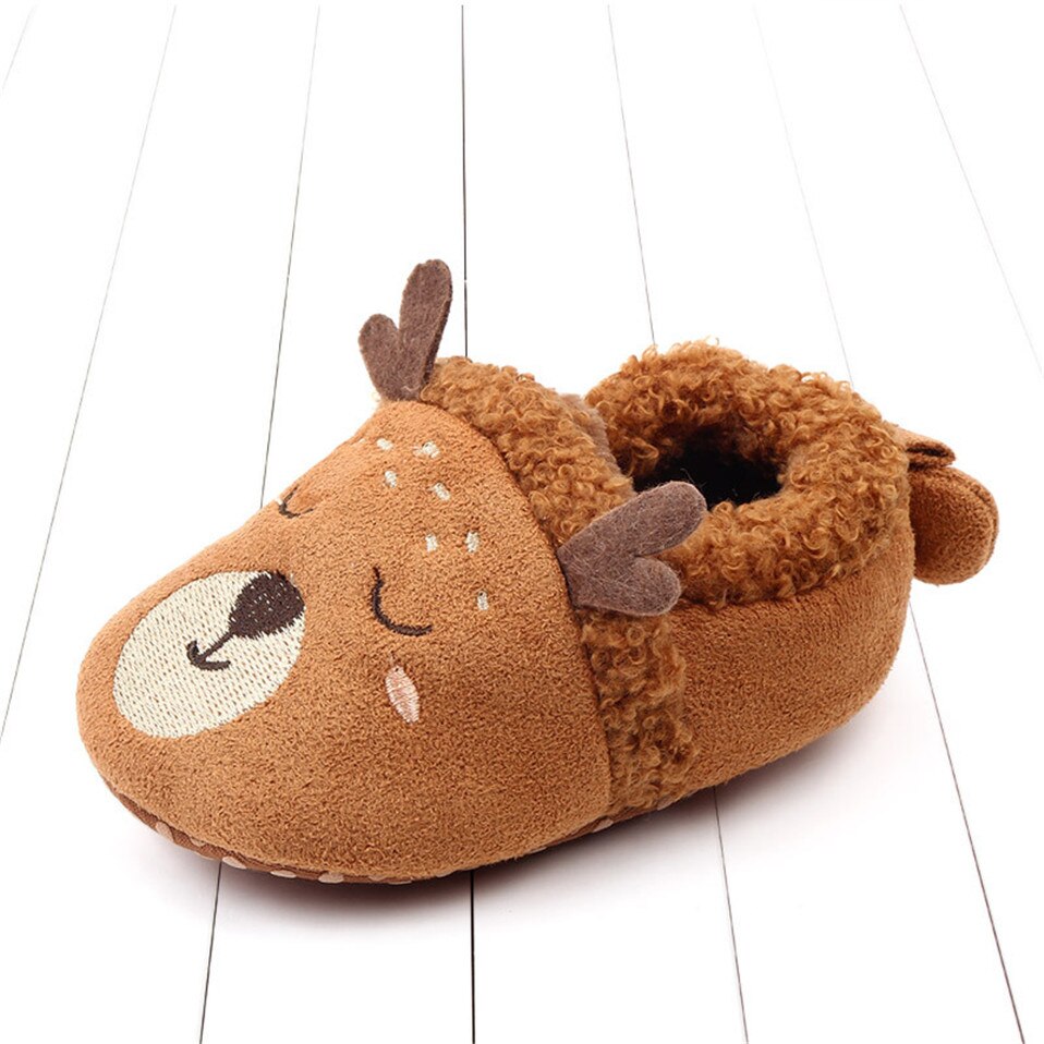 Zapatos adorables para bebé, zapatillas para bebé, niño y niña, zapatos de cuna de punto, zapatillas antideslizantes de dibujos animados para bebé
