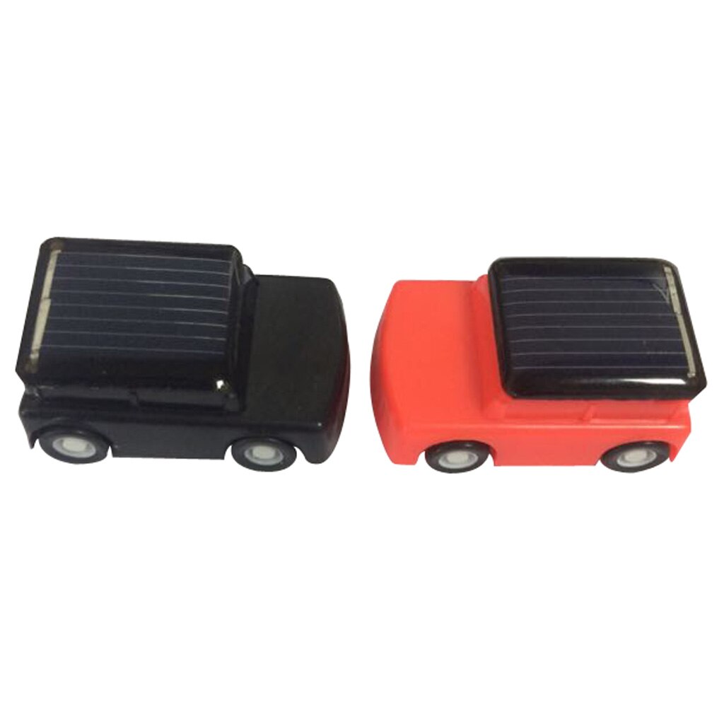 Hoge Quailty Kids Diy Monteren Solar Powered Educatief Speelgoed Mini Solar Auto Red & Black Classic Solar Speelgoed Voor Kinderen meisje