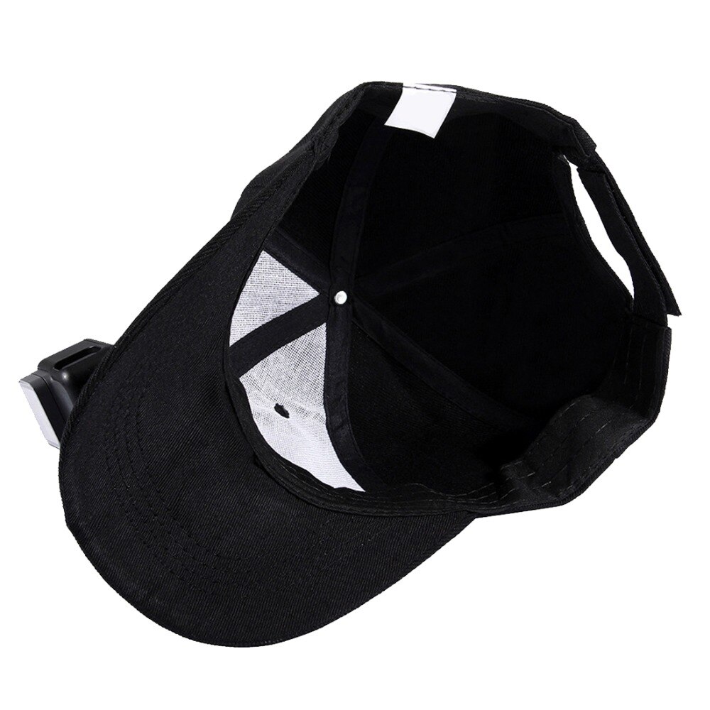 Ajustable de lona sol sombrero tapa para Gopro Hero 5 4 3 SJCAM SJ7000 SJ6000 M20 Eken H9 H9R H8 Pro Yi 4K apagado SOOCOO acción del deporte de la cámara