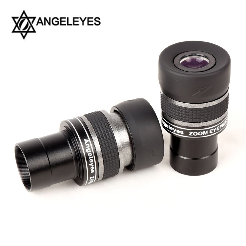 Angeleyes 7.5-22.5mm zoom alta ocular profissional telescópio ocular hd acessórios de alta ampliação zoom contínuo de 1.25 polegadas