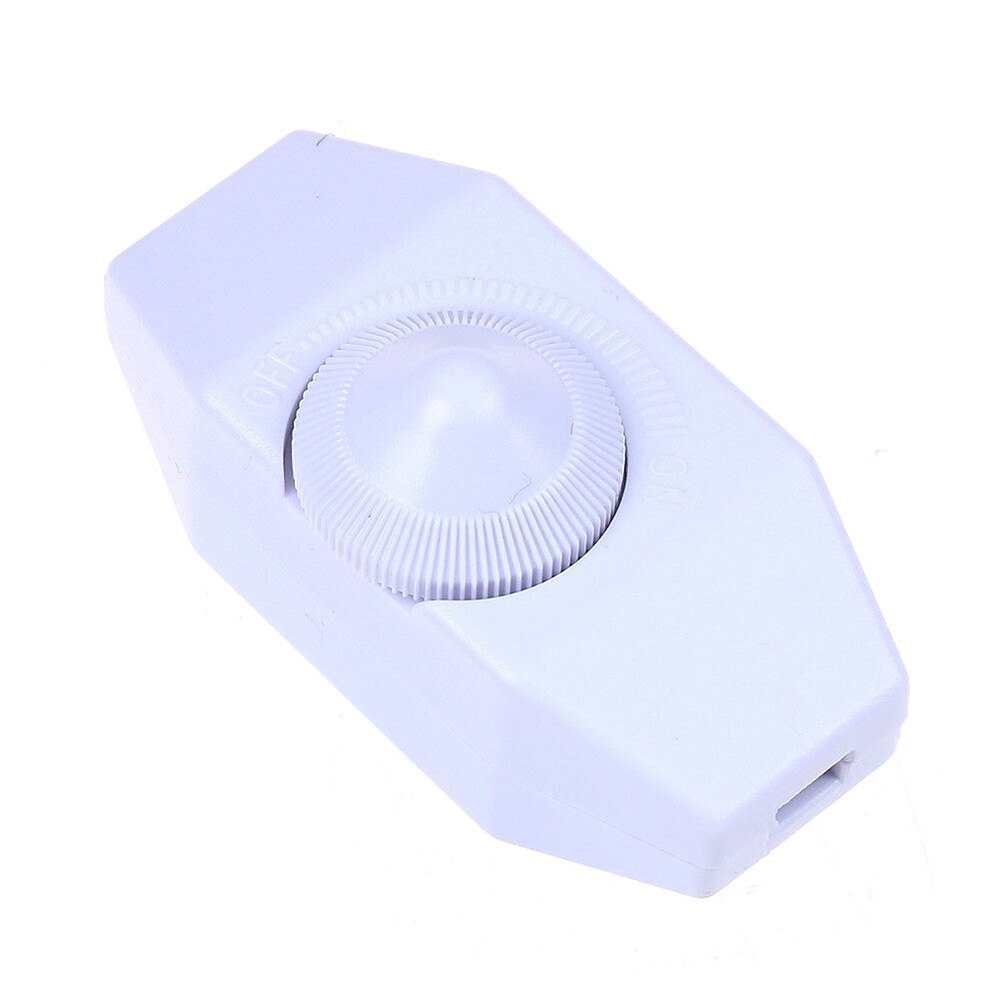 LED Dimmer Switch Table Lamp/Desk Lamp Knob Light Dimming Knob Accessory Lamp Dimmer Controller: White