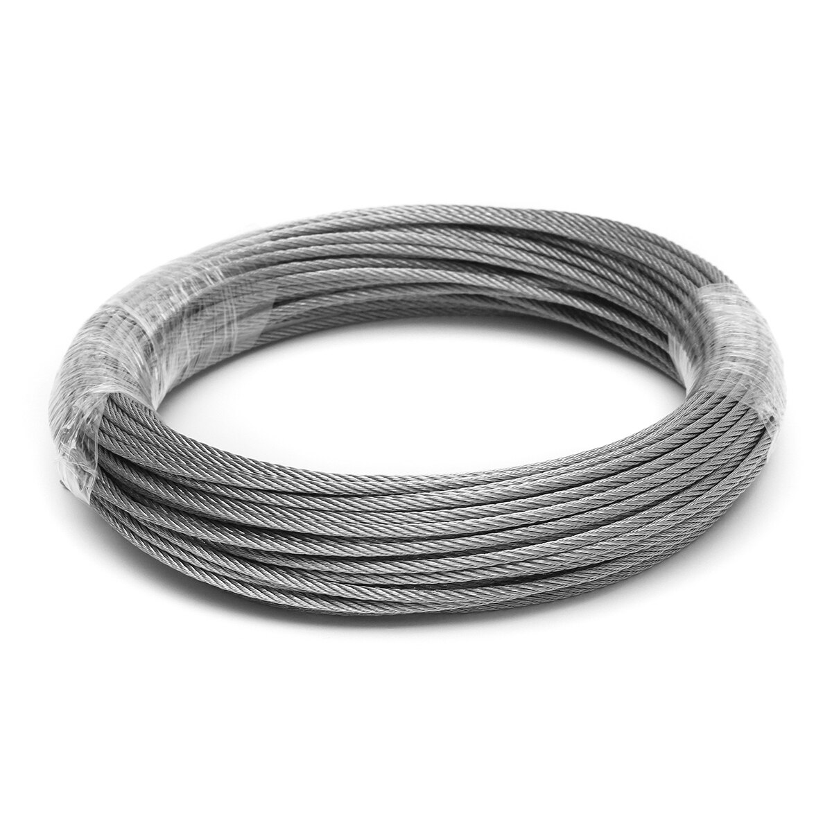 Stainless Steel Wire Rope Tensile Diameter 3mm Structure Cable Fishing Lifting Cable Clothesline 1M/ 5M/ 10M/15M/ 20M/25M