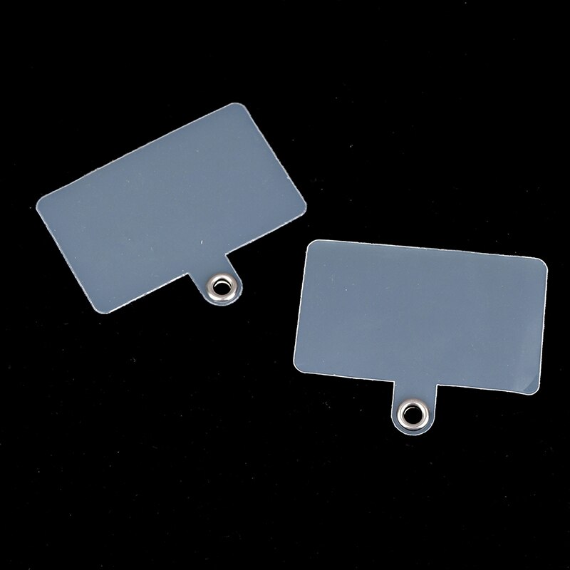 2Pcs 5.5*4Cm Plastic Kaart Om Haak Een Opknoping Koord Koord Voor Mobiele Case, universele Heavy Duty Vervanging