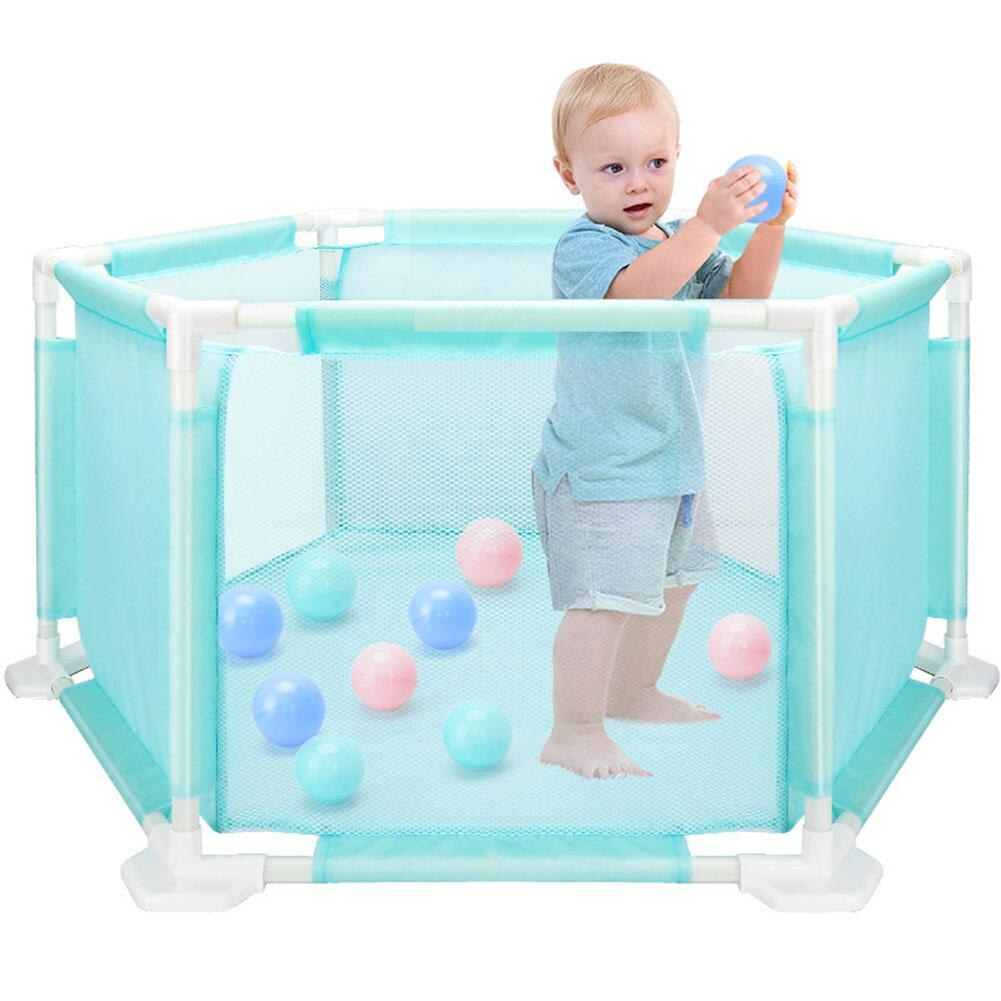 Kinderen Zeshoekige Kinderbox Playard Toys Wasbare Oceaan Ballenbad Set Voor Baby/Peuter/Pasgeboren/Baby Veilig kruipen: Default Title