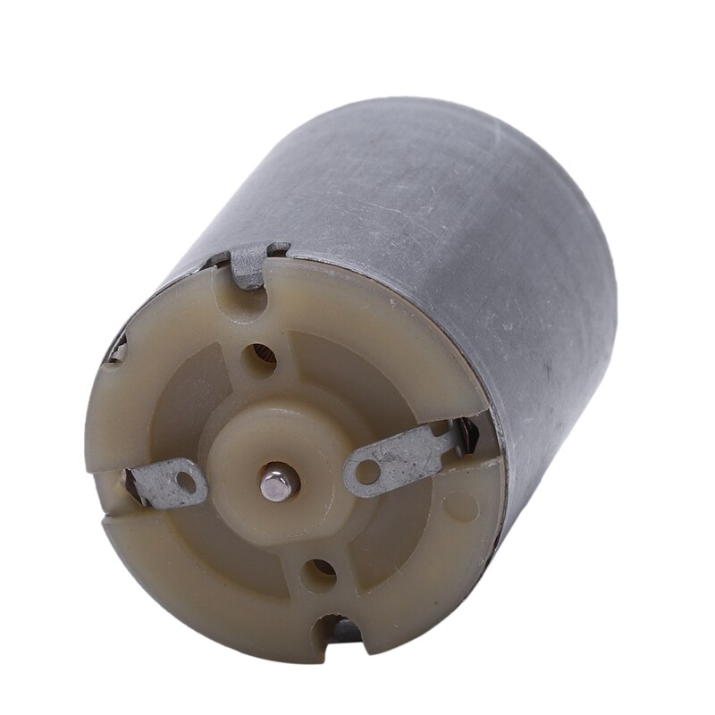 5000 Rpm 6V High Torque Cilinder Magnetische Elektrische Mini Dc Motor Zilver