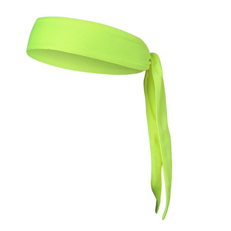 Head Tie Sports Headband Sweat Absorption Hair Hoop Stretchable Moisture Wicking Running Tennis Working Out Supply