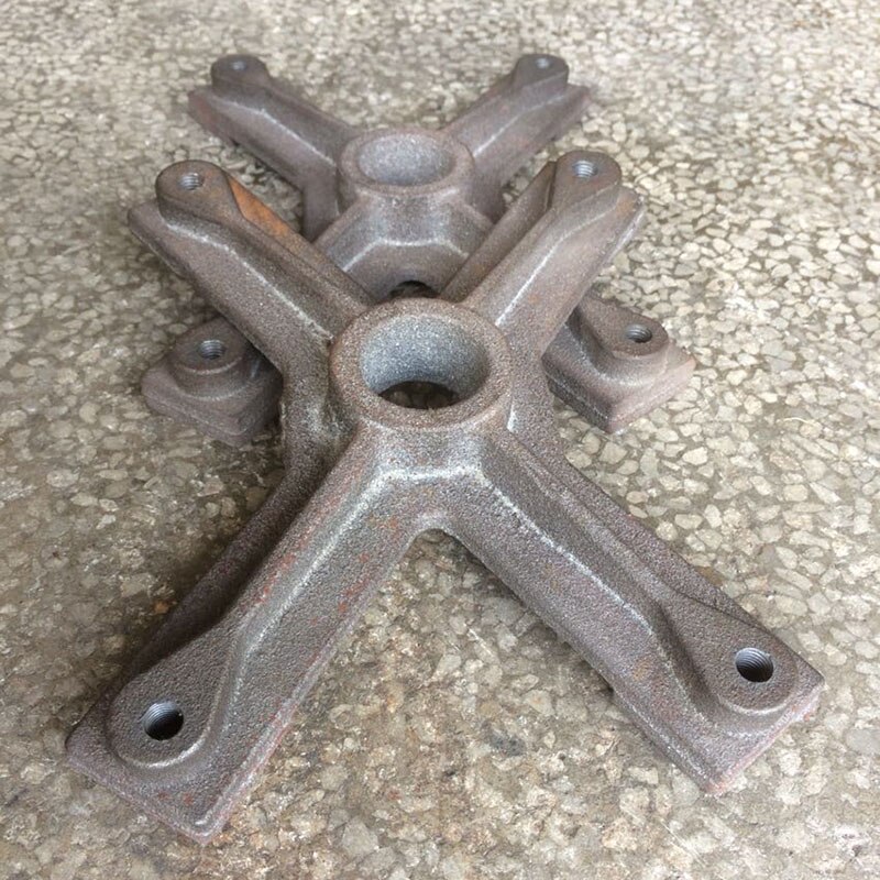 Taiwan Rocker Vertical Milling Machine Bed Accessories Body C118 Cross Fork Cross Disc Holder