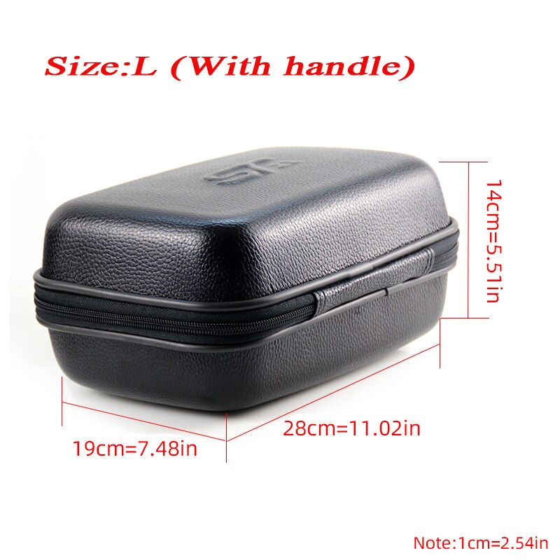 1Pcs Fishing Reel Bag Protective Spinning Reel Case Hard Shell Fishing Tackle Storage Box Shockproof Waterproof S/M/L FB33: L