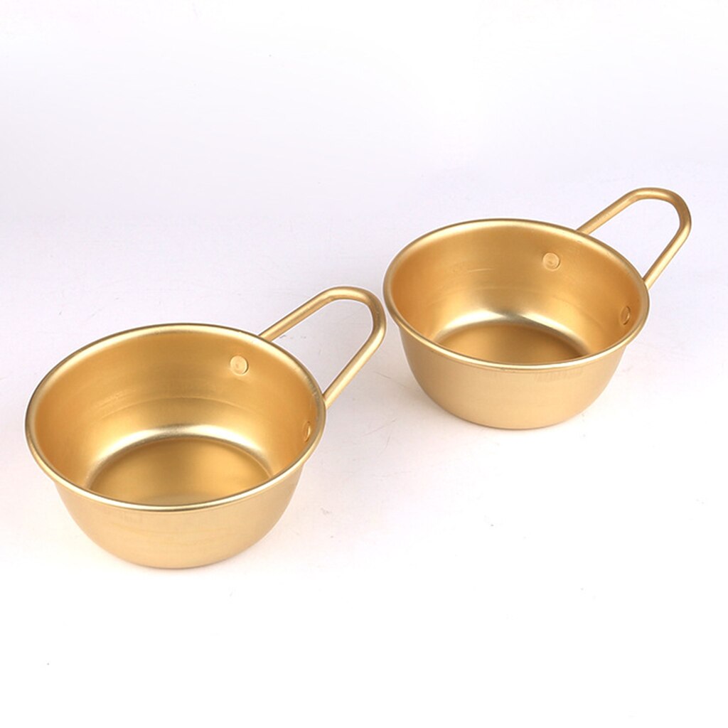 Aluminium Gelb Koreanischen Traditionellen Schalen für Makgeolli Koreanische roh Reis Wein