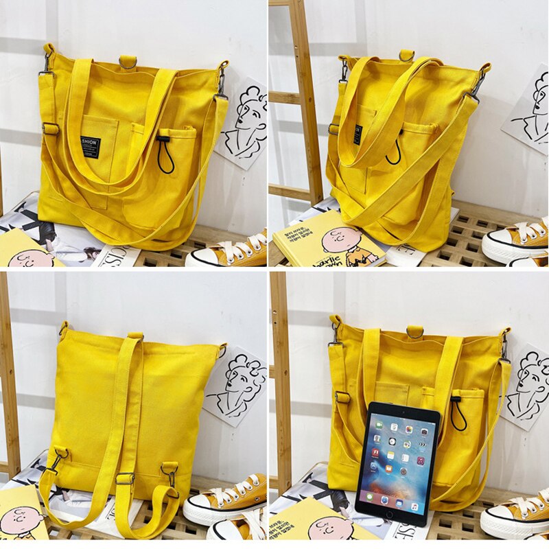 Style Women Hasp Canvas Bags Shoulder Bags Female Casual Soft Zipper Canvas Handbags Messenger Bags