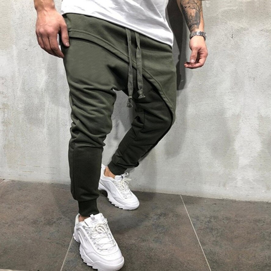 Mannen Jogging Broek Casual Hip Hop Broek Gym Broek Jogging Broek Touw Broek
