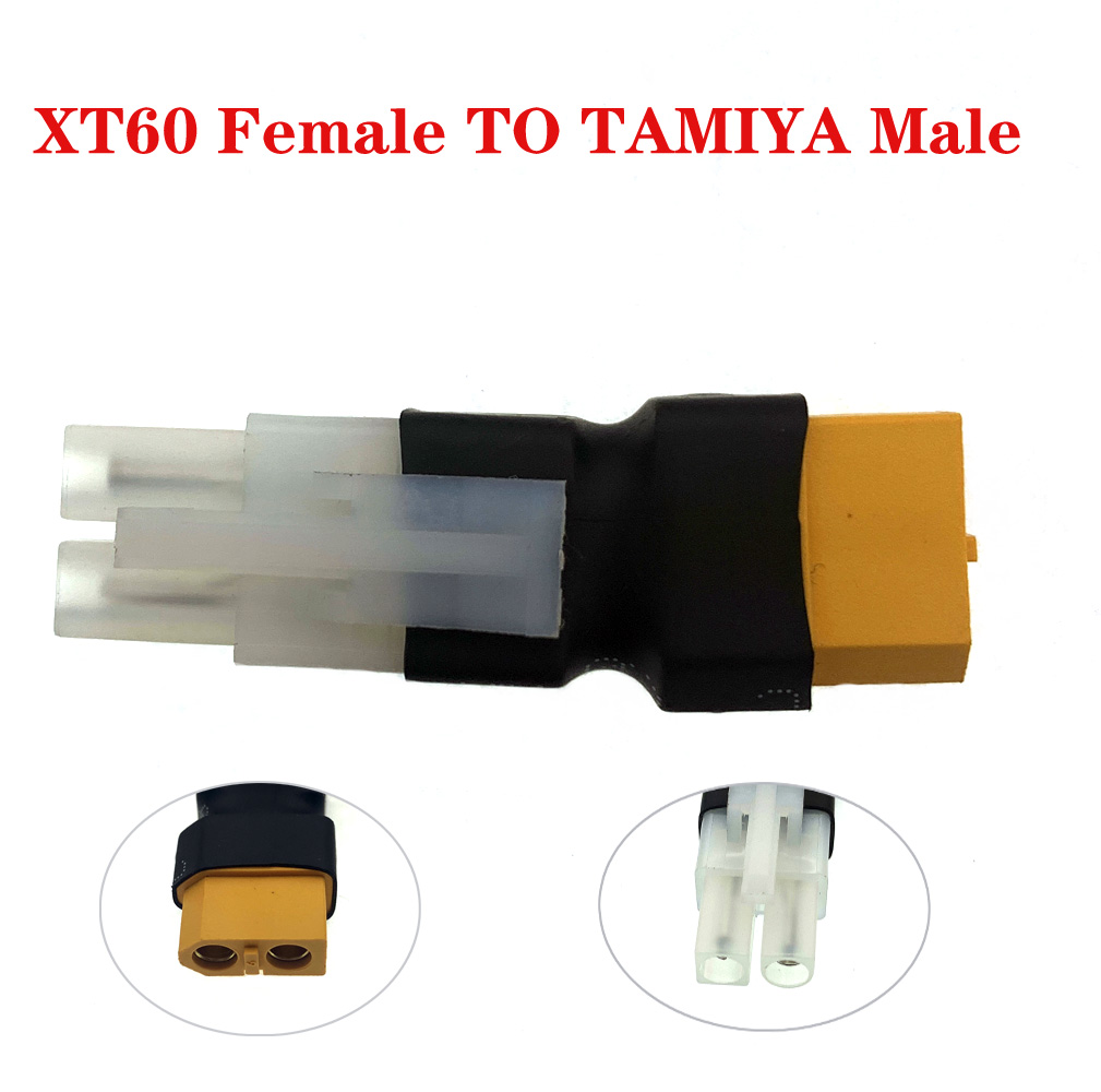 Tamiya L6.2 Adapter Mannelijk Vrouwelijk Naar Xt60/Xt Plug Batterij Conversie Connector Accessoires Onderdelen Voor Rc Vliegtuigauto 'S Helikopter: Beige