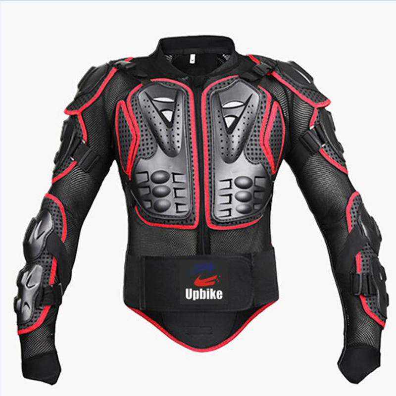 UPBIKE Motorcycle Jacket Armor Protection Motocross Clothing Protector Motorbike Moto Motor Bike Spine Chest Protector Gear