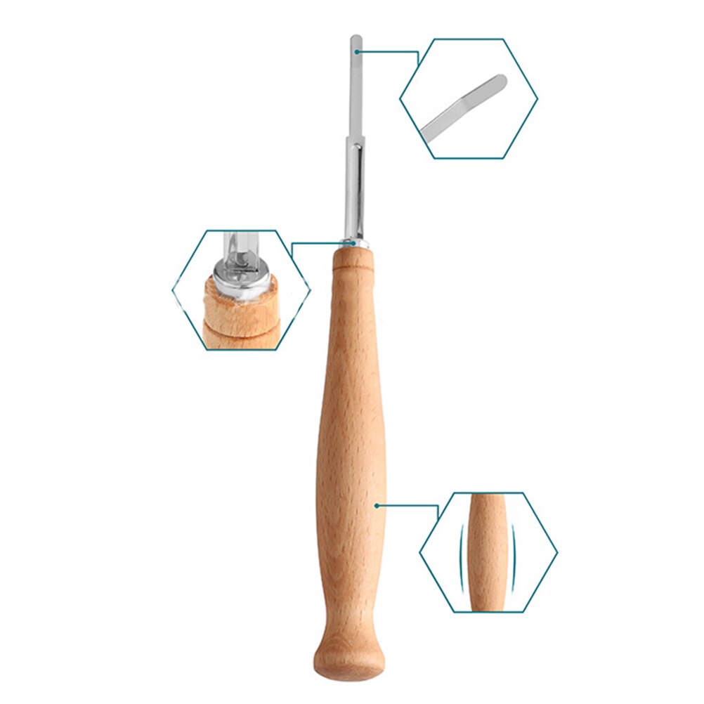 Bread Bakers Cutter Slashing Tool Bread Lame Dough Scoring Blade Tools Making Razor Cutter with Leather Protective Case