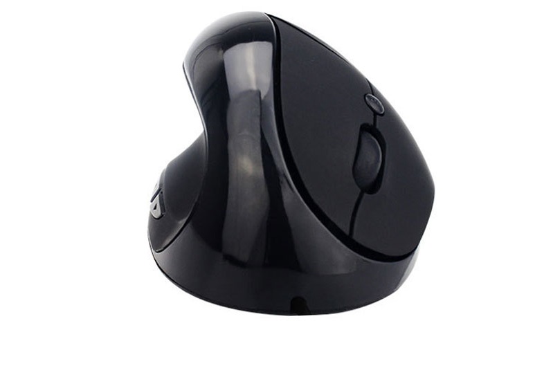 Trackball Left Hand Mouse Vertical Ergonomic МышьWireless Gauche Gaming Maus PC Gamer Muis Rechargeable Myszka Rato Souris Ratón: PURPLE