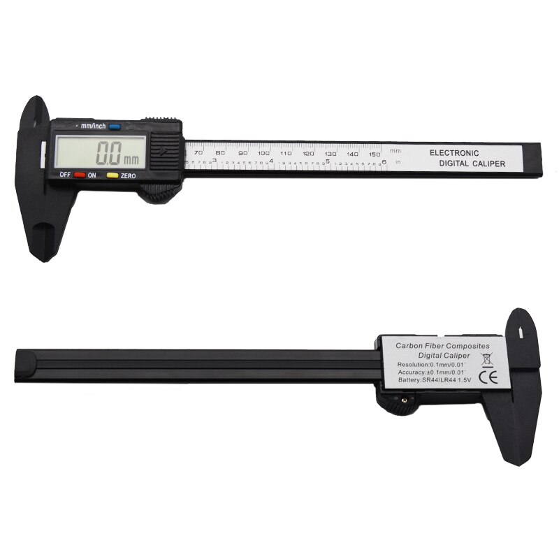 Digital vernier caliper 0-150MM digital measuring instrument measuring the inner and outer diameters of plastics tool calipers