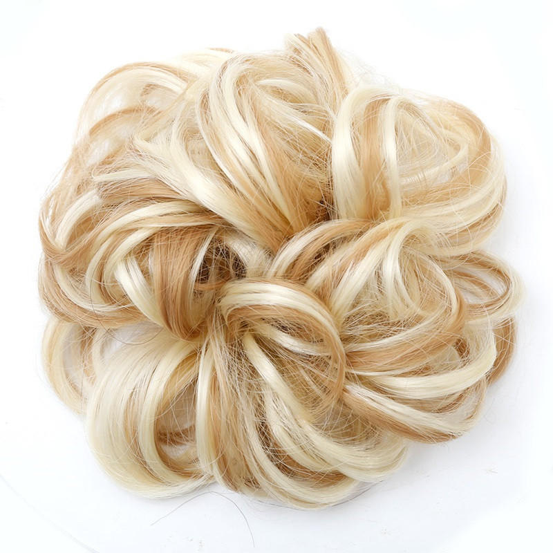 Shangke Synthetische Rommelig Chignons Messy Bun Paardenstaarten Weerstand Chouchou Wrap Haar Touw Rubber Band Hair Extensions Voor Vrouwen: 105