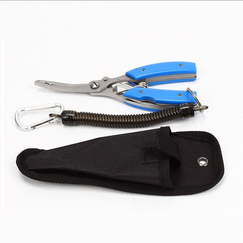 Alicates de pesca Luya multifuncionales de acero inoxidable, alicates de pesca de boca curva, gancho, pinzas de pesca, engranaje, accesorios de pesca