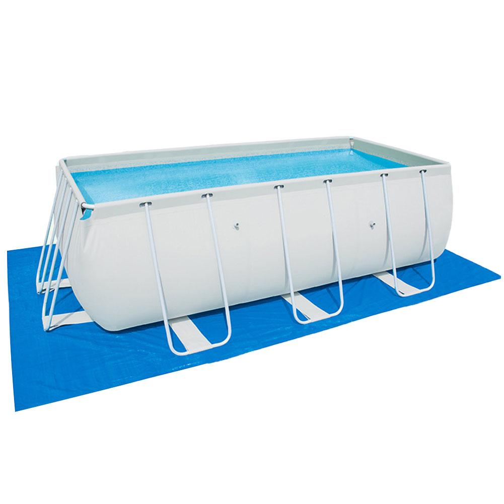 Large Size Swimming Pool Ground Cloth Lip Cover Dustproof Floor Cloth Mat Cover For Outdoor Villa Garden Pool Accessory: 5x3m bottom cloth