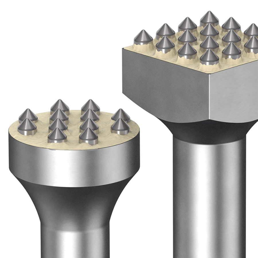 Flower Hammer Chisel Drill Bit Wall Concrete Cement Hit Lychee Surface Electric Pick Electric Hammer One Alloy Hair Hit Artifact