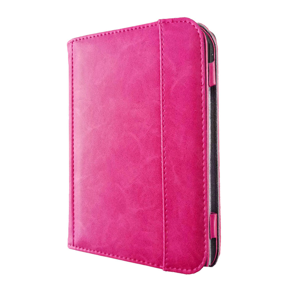 Barnes and Noble Nook Simple Touch eBook Reader Cover Case For Model BNRV300 / BNRV350 Ebook Protective Leather Cases: eleven / Pink