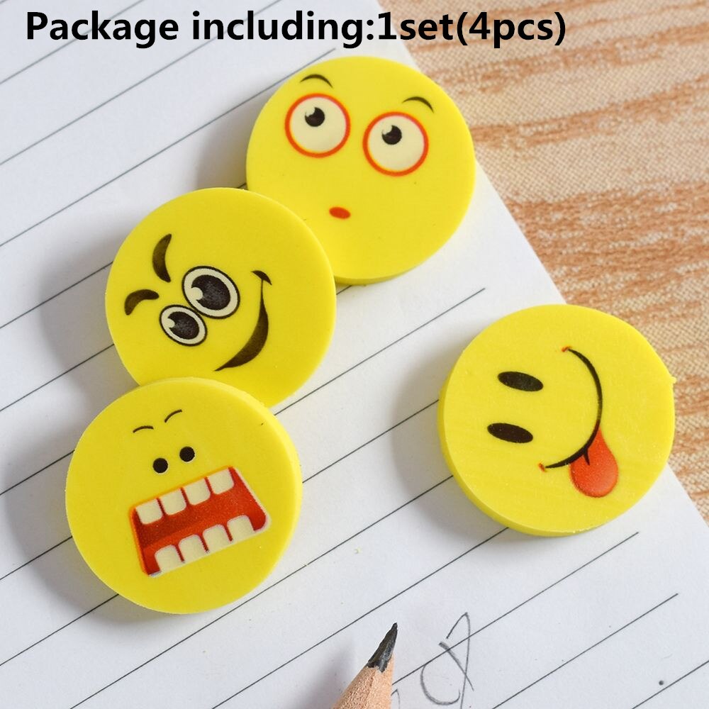 1Pcs Gum Potlood Tekening Gereedschap Schoolbenodigdheden Kids School Items Gummen Voor Kinderen Rubber Leuke Gum Potlood Sa: YELLOW