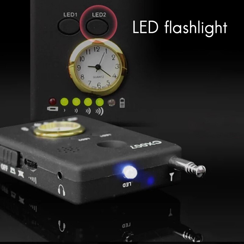 Détecteur de Signal Anti-surveillance, détecteur de positionnement GPS sans fil, prise ue Anti-blindage et Anti-brouillage