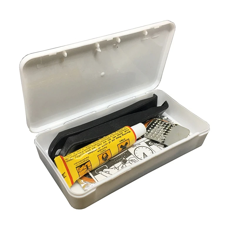 Bicycle Flat Tire Repair Kit Tool Set PortableTire Repair Rubber Patch Glue Lever Set bike Inner Tube Puncture Patch Repair Tool