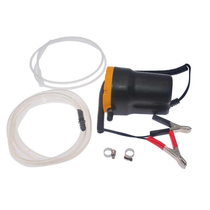 Bilmotor oljepumpe 12v elektrisk olje/diesel væskesump extractor renseutveksling drivstoff overføring sugepumpe, båt motorsykkel
