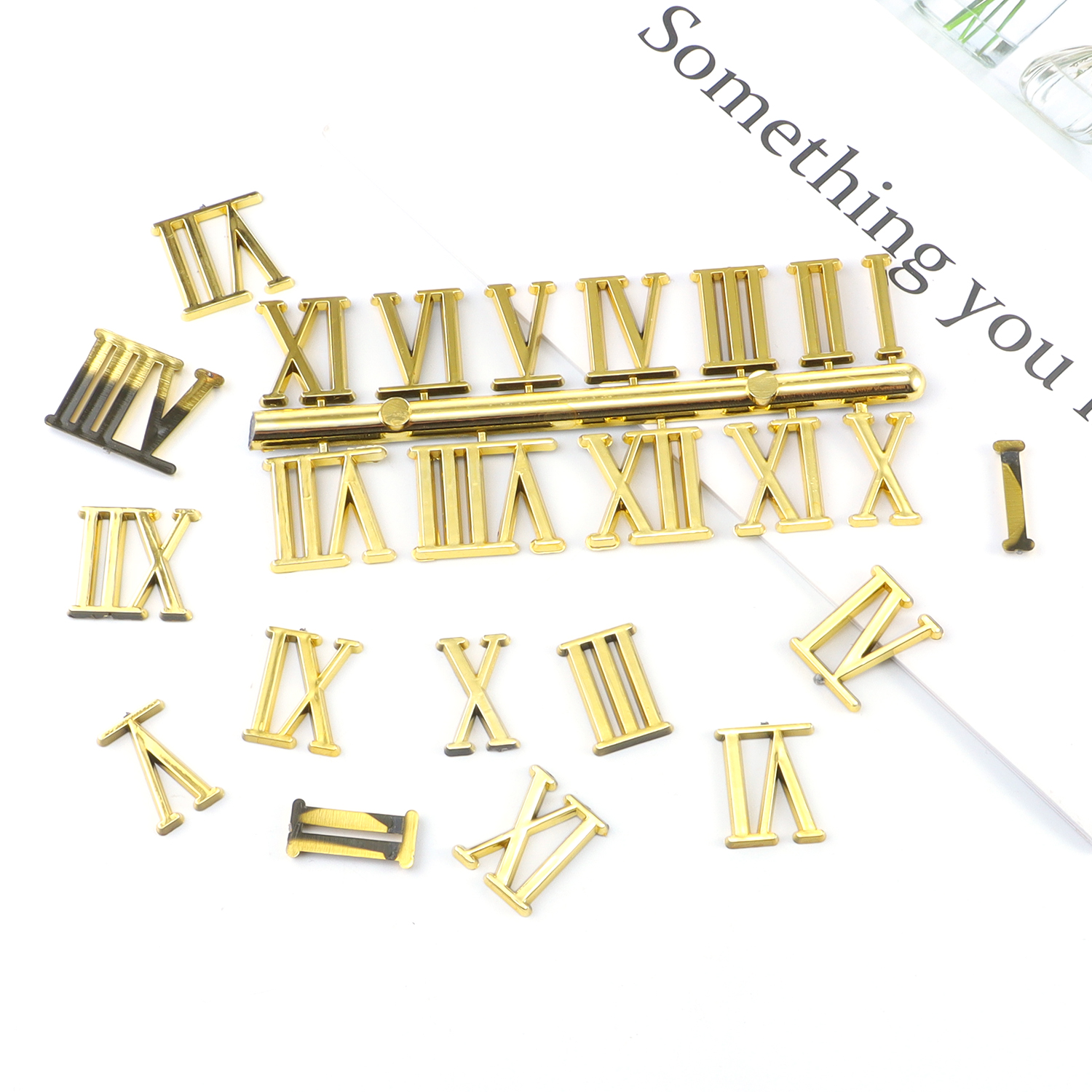 Clock Numerals Arabic Roman Number Restore Clock Numerals Accessories DIY Epoxy Resin Clock Molds Accessories