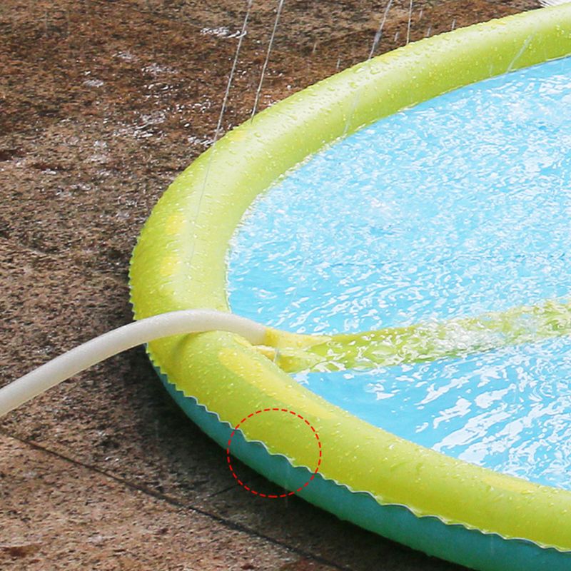 Newest Water Spray Mat Inflatable Coconut Tree Sprinkle Pad Outdoor Backyard Sprinkler P31B