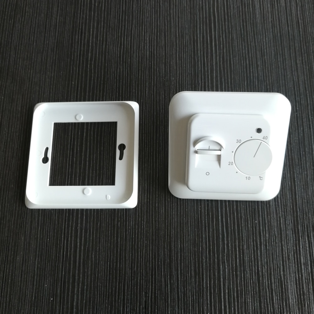 Mechanical Room Thermostat Electric Floor Heating Thermostat Infrared Heater with External NTC Sensor Probe 16A 220VAC