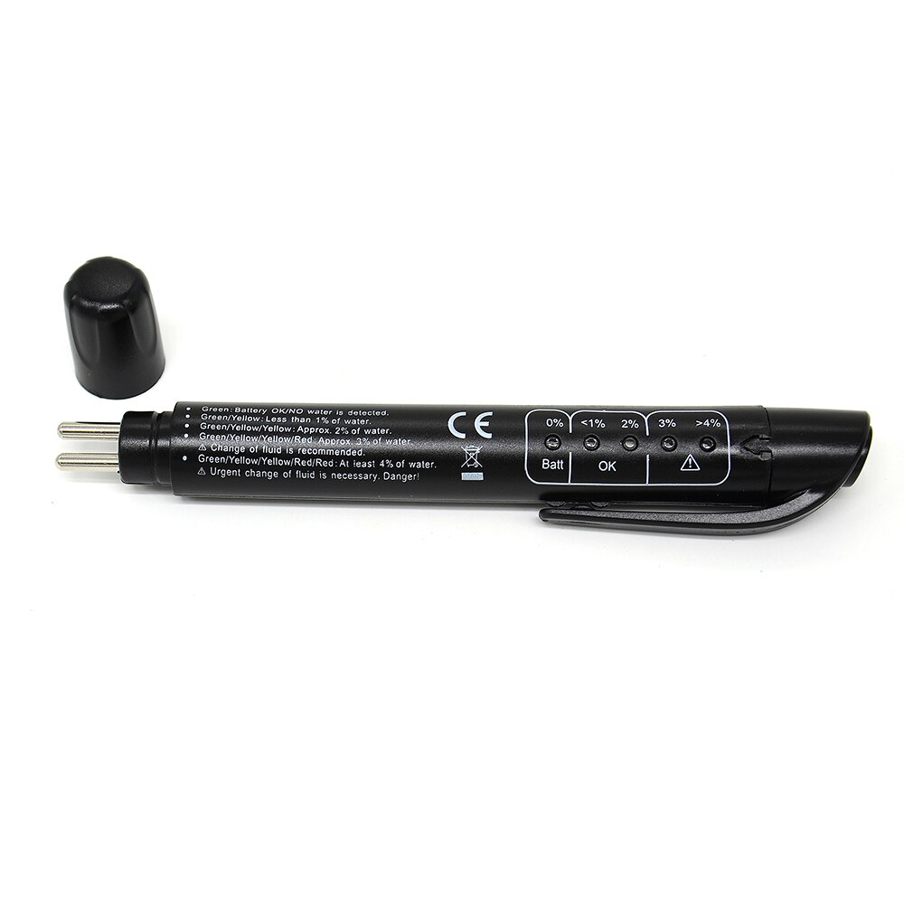 ! Remvloeistof Tester 5 Led Auto Voertuig Auto Automotive Testing Tool Voor DOT3/DOT4